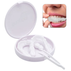 ฟันปลอมฟันปลอมชุดฟอกสีฟันช่องว่าง Interdental แบบพกพาวงเล็บตกแต่งช่องว่างสําหรับฟันเพิ่มความงามทันตกรรมเครื่องมือความงาม