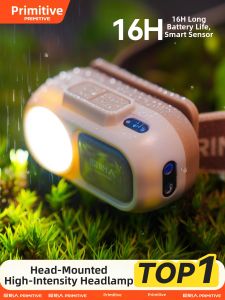 THE PRIMITIVE| Super Bright Long-lasting Induction Headlamp
