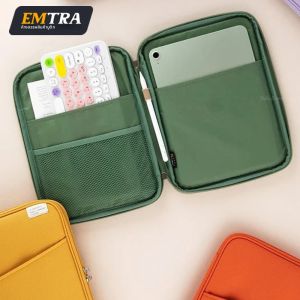 กระเป๋าใส่แท็บเล็ตสำหรับ iPad Pro 12.9 11 13 นิ้ว ซองใส่ iPad รุ่นที่ 10 9 8 7 Air 5 4 3 2021 2022 กระเป๋าแท็บเล็ตกันน้ำ