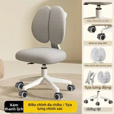 Ghế Học Điều Chỉnh Chiều Cao Đúng Posture