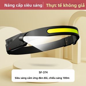 SKY FIRE | Đèn Đeo Đầu Câu Cá Siêu Sáng Nạp Lại Được Quang Trình Rộng