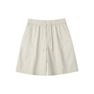 OUMULONG | Navy Quick-Drying Leisure Shorts