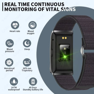 2025 New Smart Band Watch Heart Rate Health Monitor GPS Sport Fitness Tracker Electronic Bracelet Men Smartwatch bracelet Women