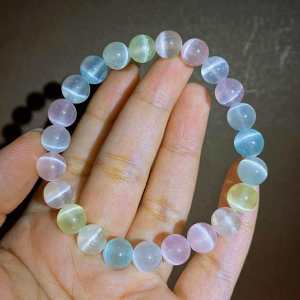 [MY🇲🇾 Ready Stock]8mm 透石膏手串Selenite Bracelet｜安神助眠  ✦ 自我净化｜