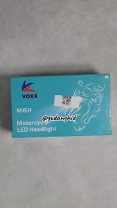 Lampu LED Motor 2 Sisi 2 Mata AC DC H6 H4 VOXX LED M6H 40W 4000 Lumen