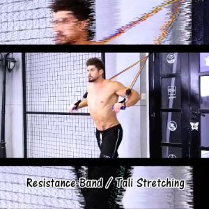 Resistand band set 11pcs /11in1 Set tali fitness/Set tali gym/Band stretching