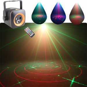 ESHINY R13 Rechargeable RG Laser 60 Patterns Projector Disco DJ Light Party RGB LED Dance Bar Home Christmas Sound Stage Lamp Show