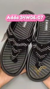 VIDVIEW ลดสนั่น รองเท้าแตะ หญิง Adda 34W06 / 34W07 แบบสวม เบอร์ 36-40 รองเท้าแฟชั่นหญิง รองเท้าหูคีบ