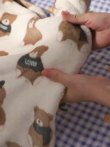 Chăn thảm fleece siêu mềm in hình cho chó mèo thú cưng - Đen Ta pet shop