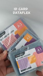 Dataflex ID Card A2 Case Plastik Mika / Name Tag Holder