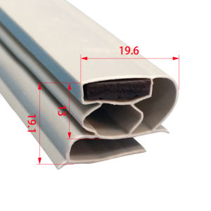 2.5m Long strip uncut delivery refrigerator sealing door gap strip freezer closure  door pad film with magnet