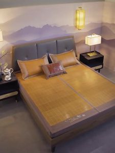 Double-sided Folding Bamboo Mat 1.8m