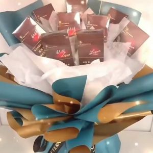 【20pcs】58cm×58cm Two-Sided Colored Bouquet Wrapper Packaging Paper Gift Wrapping Paper