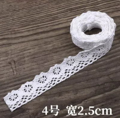 Dây Ren Trang Trí viền mũ nón khăn trải bàn rèm quần áo chất Cotton