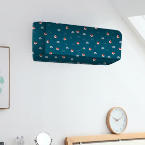 Cartoon Simple Air Conditioner Storage Dust Cover Autumn Winter Air Conditioning Hanging Machine Dirt Proof Cover Dirty Hood Anti-Infestation Bag