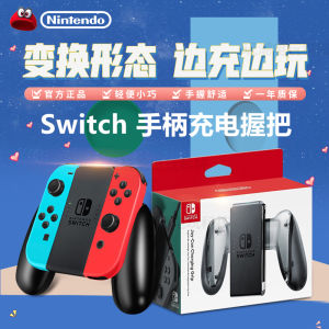 Nintendo Switch Joycon Charging Grip Dual Handle Left Right Controller NS Charger OLED Wireless USB Interface Gaming Accessory