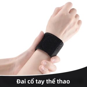 1/2 Chiếc Có Thể Điều Chỉnh Co Giãn Hỗ Trợ Cổ Tay Dây Đeo Tập Gym Nén Chống Bong Gân Dây Đeo Tay Cho Viêm Khớp Giảm Đau Người Lớn Polyester Nylon
