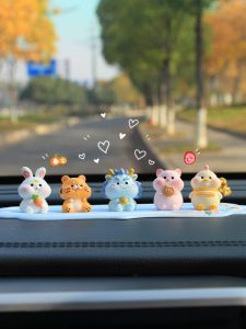 XIONGDECHUANSHUO | Chinese Zodiac Car Interior Decoration Gift