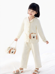 potatokids | Boys Girls Split Design Pajama Set for Big Kids