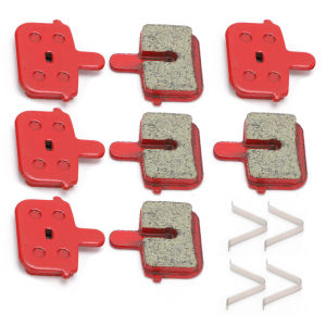 8PCS Bicycle Disc Brake Pads Resin Semi-Metal Brake Replacement Parts Wide Compatibility Suitable For E-Bike/Bicycle Use