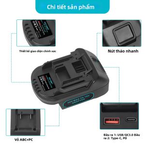 EINHELL 18V Bộ Chuyển Đổi Pin Cho Makita LXT 18V Dụng Cụ Tàu Adapter Chỉ Dụng Cụ Điện Phụ Kiện