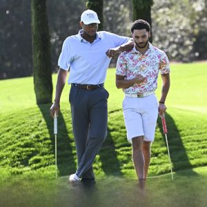 Mens Golf Tour Casual Pants High Elastic Breathable Spring Summer Straight Leg Comfortable Sensation Silk Cool Sensation