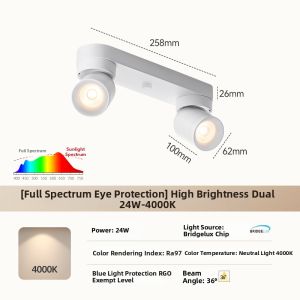 DENGFU | Adjustable Angle Recessed Light LED