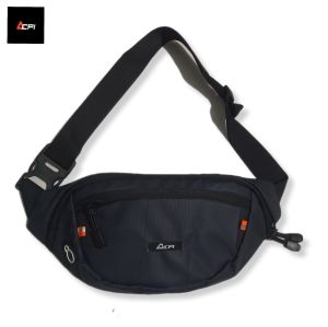 Tas Selempang Waistbag waterproof Oval bahu pria tas pinggang