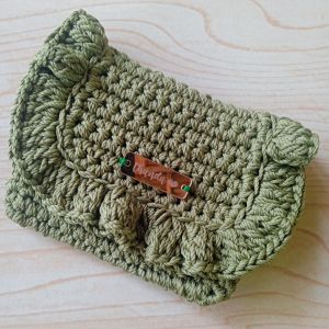 dompet rajut dompet kartu cardholder dompet kecil handmade