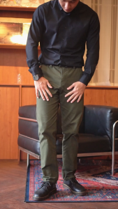 BAPIN Celana Chino Panjang Pria Slimfit Stretch Aerio Cream - Chino Long Pants