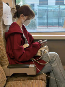 HUOLISI | Autumn Loose Hoodie Top Red