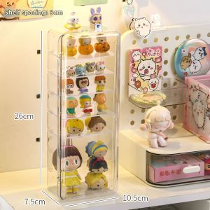 Transparent Dust-proof Multi-level Storage Box Organizer for Figurines and Collectibles