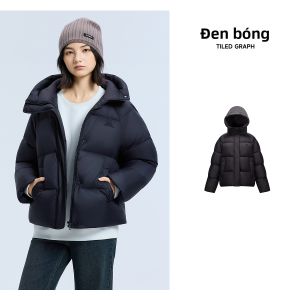 Áo Khoác Mới Ấm Áp Có Mũ Dày