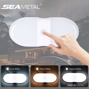 Seametal 13W đèn RV ánh sáng ấm áp xe hơi phổ thông đèn cảm ứng đèn đọc sách trong xe độ sáng cao cabin đèn nội thất xe hơi