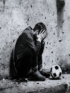 BILIBILI | Acrylic Paint By Numbers Soccer guy Oil Painting Package Art Picture For Bedroom Wall Adults Hand Painted Unique Gift