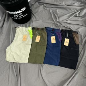 Japanese trendy GRAMICCI Savage color-block shorts quick-drying cropped pants mens and womens couples loose