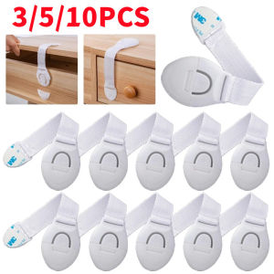 Children Safety Cabinet Locks Safe Quick and Easy Installation by Adhesive Tape Multi-Purpose Safety Locks for Cupboards Drawers