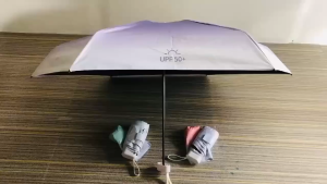 Mini Folding Umbrella Gradient ANTI UV SUPER Premium QUALITY UPF 50+ Free Shipping