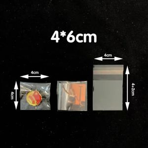 OPP Transparent Self-adhesive Bags Cellophane Sealing Plastic for Christmas Candy Wedding Birthday Reusable Candy Packaging Bag