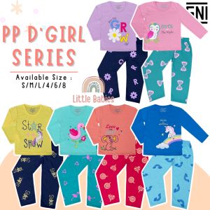 SETELAN BAJU ANAK PP CEWEK 1-8 TAHUN "DGIRL EDITION" / SETELAN BAJU ANAK KELFI