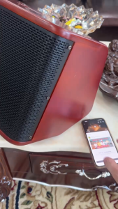 Loa Karaoke Di Động Odak AT2 08S Kiểu Dáng Mạnh Mẽ Cấu Hình Khủng 150w Âm Thanh Hay Chất Liệu Gỗ Sang Trọng 3 Đường Line Riêng Biệt Kèm Mic Ak99 Plus Không Dây Cao Cấp Chống Hú Âm Thanh Hát Vang Hay Nhẹ Loa Nghe Nhạc