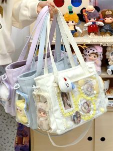 SALUTATION | Large Capacity Transparent Anime Style Crossbody Bag