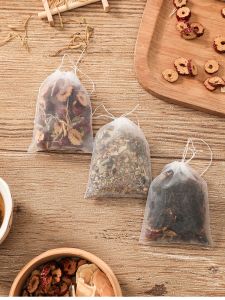 Food Grade Drawstring Nylon Disposable Tea Bag Bagged Tea Filter Bag Scented Tea Tea Bag Net Pocket Tea Bag Tea Filter