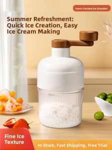 DEMING | Manual Ice Shaver Ice Cream Machine