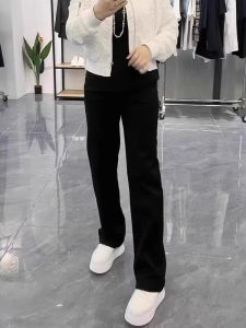 High Waist Straight Leg Jeans Womens Slim Fit Casual Cotton Stretch Denim Pants Tummy Control Long Trousers plus Size