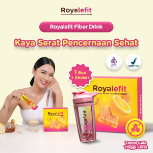 Botol Shaker Royalefit 500 ml Warna Pink