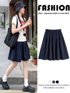 XIANYIJIAO | Slim High Waist A-Line Short Skirt