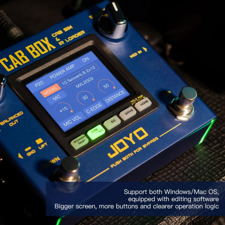 Electric Mosky Audio Bright Flame Multi Simulator Pedal,Stereo