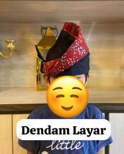 Ready Stock Tanjak Half Batik