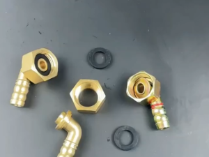 1/2 Inch Gas Stove Hob Inlet Joint Hose Connector Swivel Gas Stove Inner Thread Elbow Hose Connector